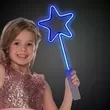 Blue Star Neon Wand