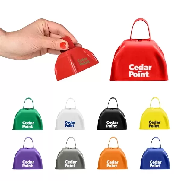 Cowbell noisemaker.  