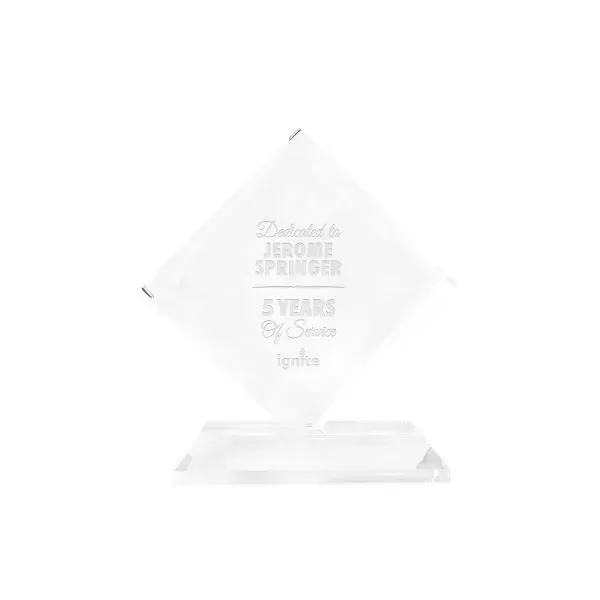 Diamond Optical Crystal Award