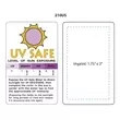 UV safe indicating card.