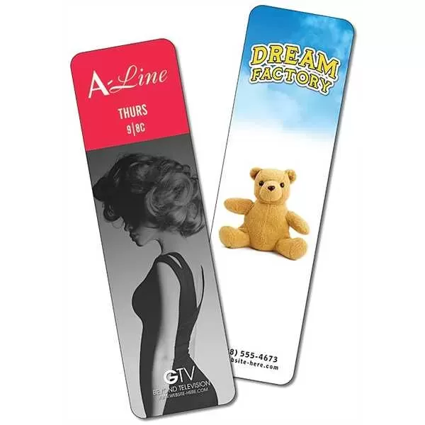 Plastic Bookmark - 2x7