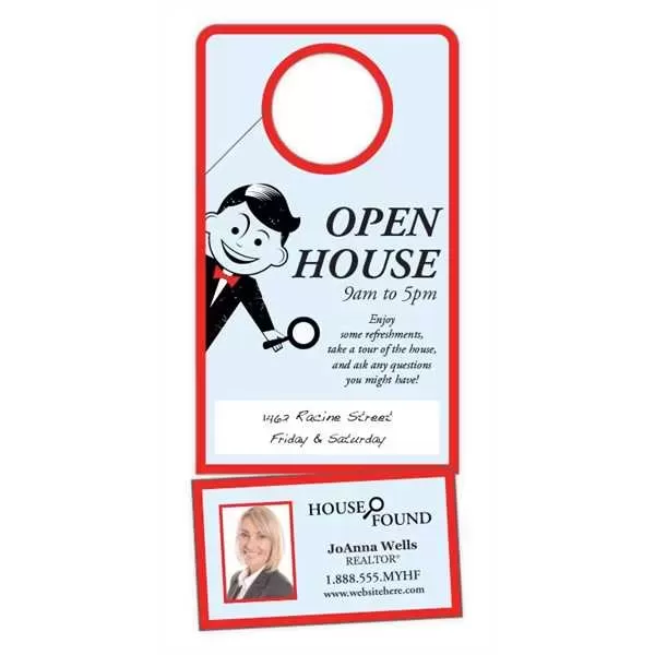 Plastic Door Hanger -