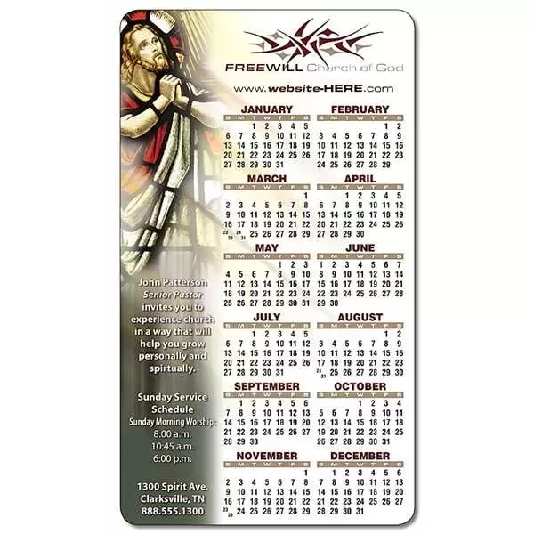 Religious Calendar Magnet -