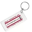 Key chain with ticket
