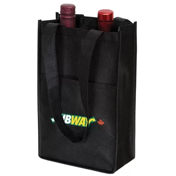 Non-woven two bottle wine