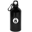 Aluminum water bottle with