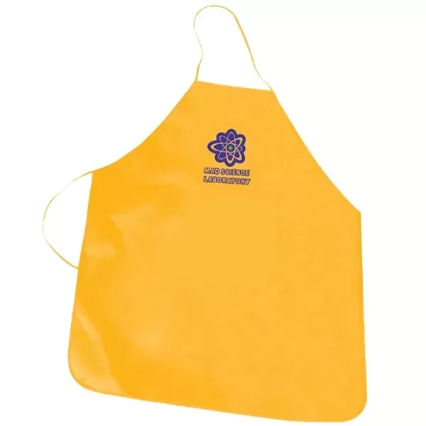 Non-woven promotional apron. 