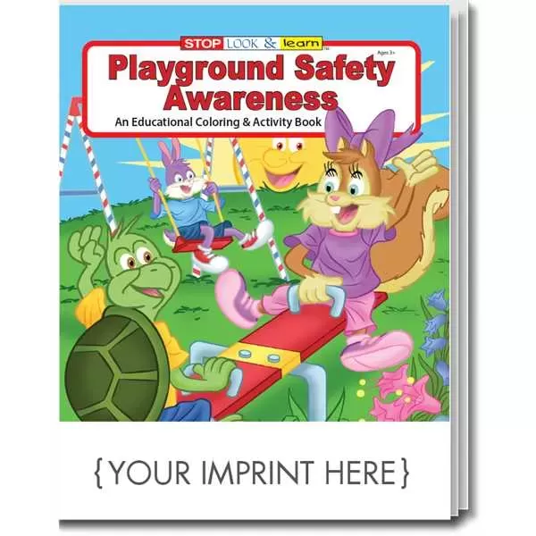 Playground Safety coloring book.