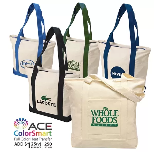 Eco-friendly cotton tote bag