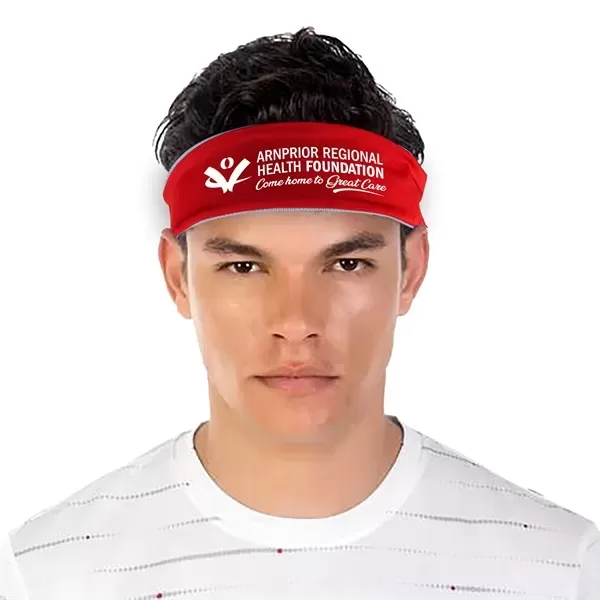 Cooling headband made of