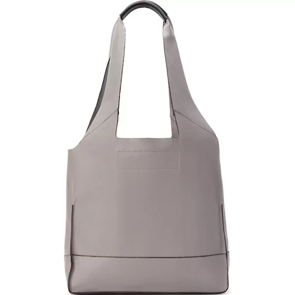 Modern Tote. Genuine Pebble