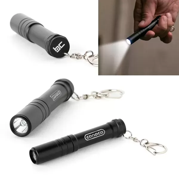 LED flashlight key chain