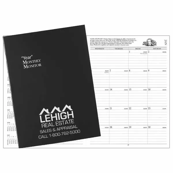 Monthly appointment planner with