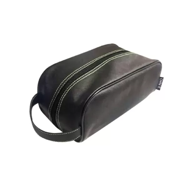 Faux leather Dopp Kit,