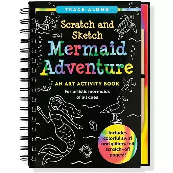 Mermaid Adventure Trace-Along Activity