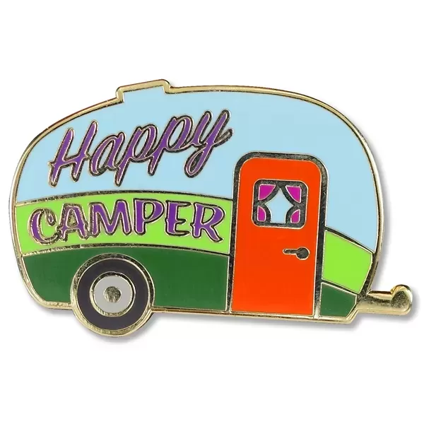 Happy Camper Hard Enamel