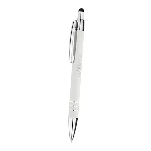 Metal lick-action pen with