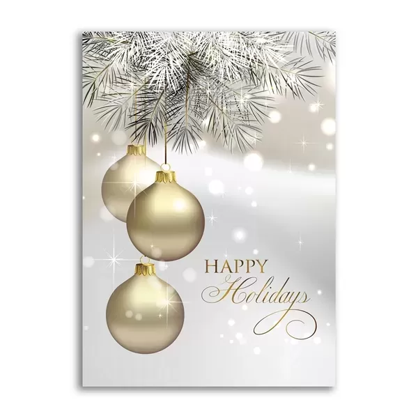 Shining Holiday greeting card