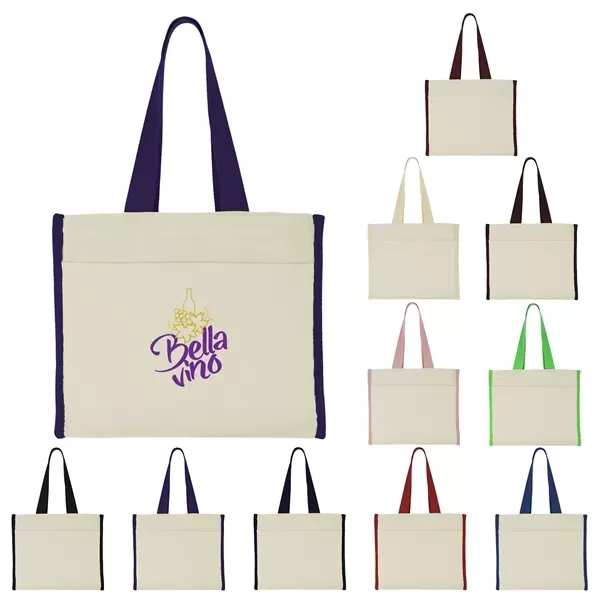 Canvas Tote w/ Gusset