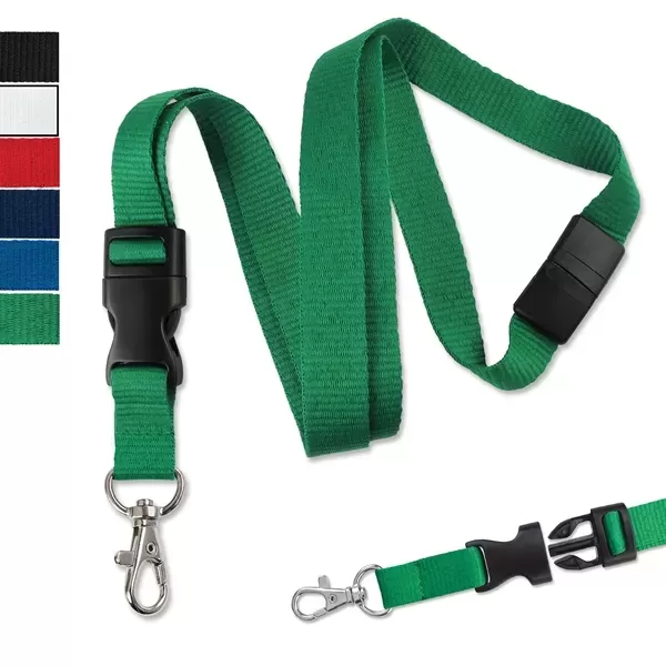 Sleek looking polyester lanyards