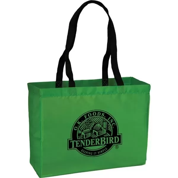 Polyester trade show tote