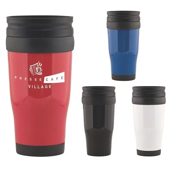 16 ounce cafe-style tumbler