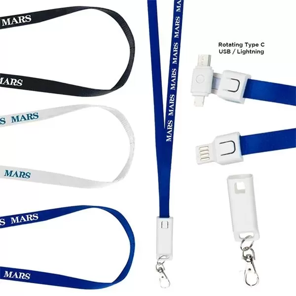 3-in-1 USB charging cable