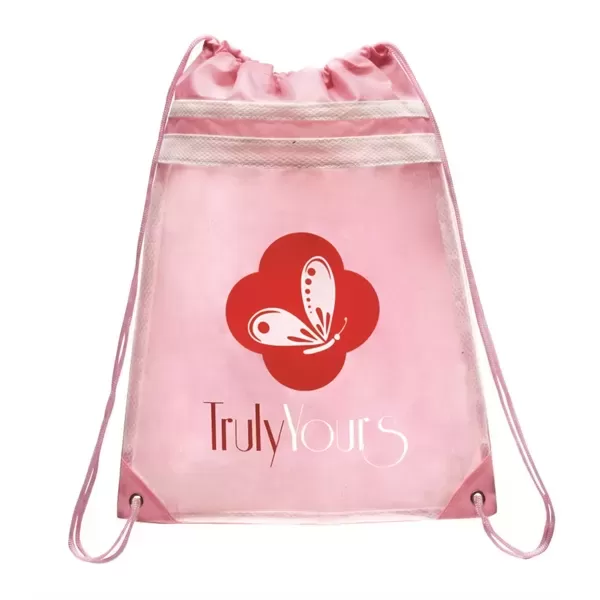 Drawstring duffle bag with