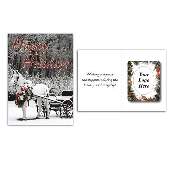 Bi-fold greeting card with