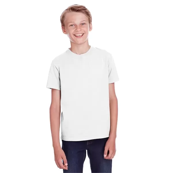 Hanes youth sized garment-dyed