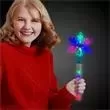 LED snowflake wand with