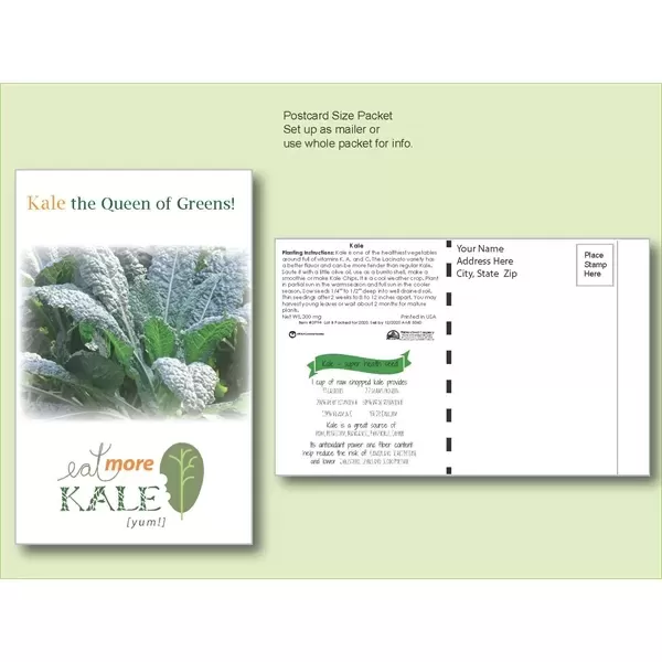 Kale Seed Packet -