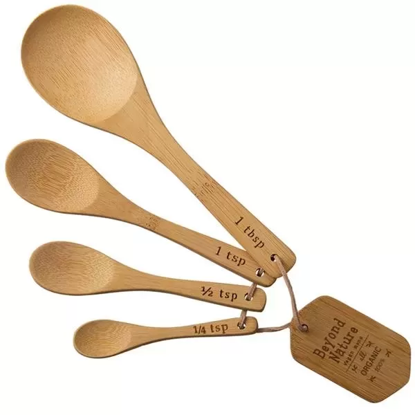 Measuring spoon set that