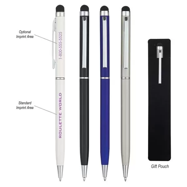 Ballpoint Pen with Stylus,