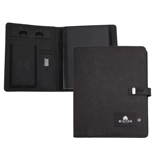 Powerbank Journal Padfolio with