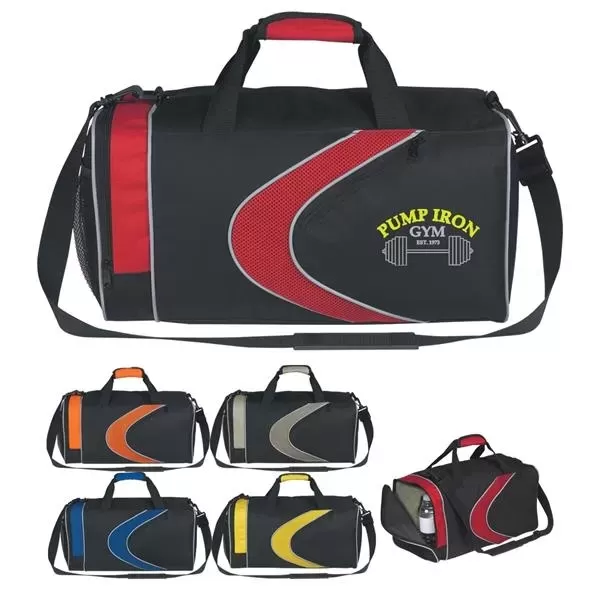 Sports duffel bag with