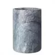 Gray marble wine cooler.