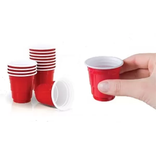 Red cup shot glass,