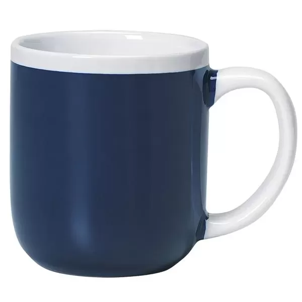 17 oz. ceramic mug.