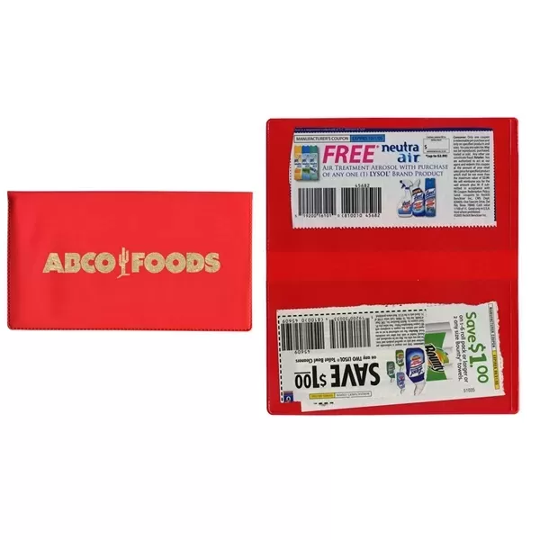 2-pocket coupon cases. 