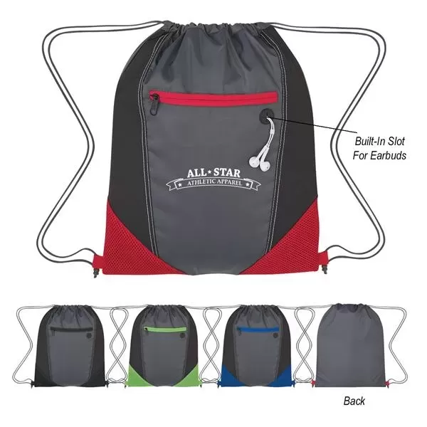Two-Tone Drawstring Sports Pack.