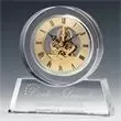 Optical crystal clock with