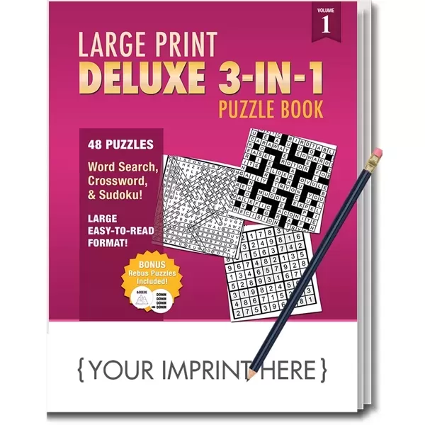 Puzzle pack, large print