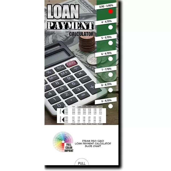 Slide chart loan payment