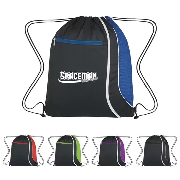 Sports pack with drawstring