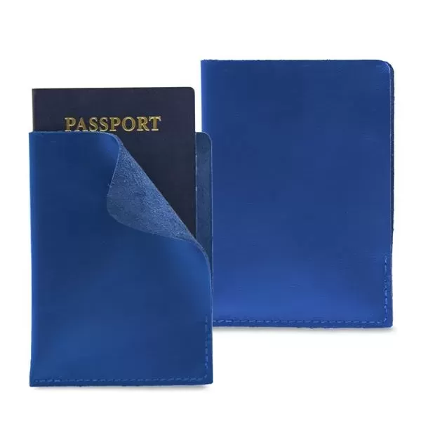 Italian soft leather passport