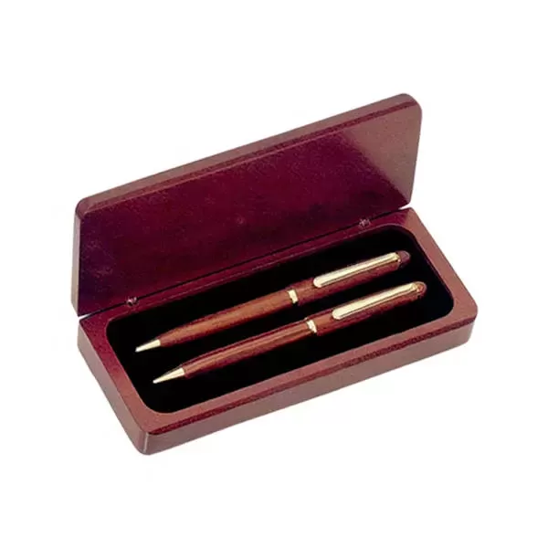 Rosewood ballpoint pen and