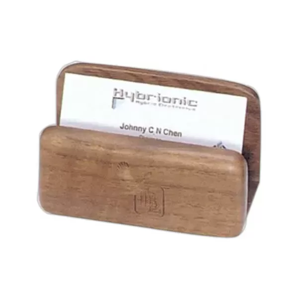Wooden card holder 