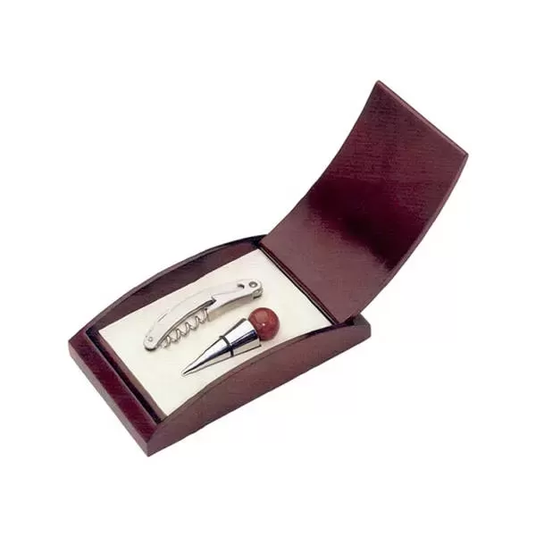 Rosewood wine stopper with