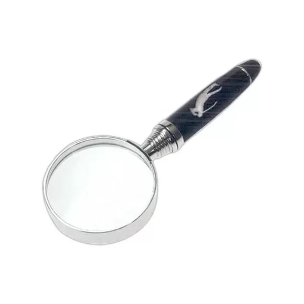 Magnifier, with emblem on